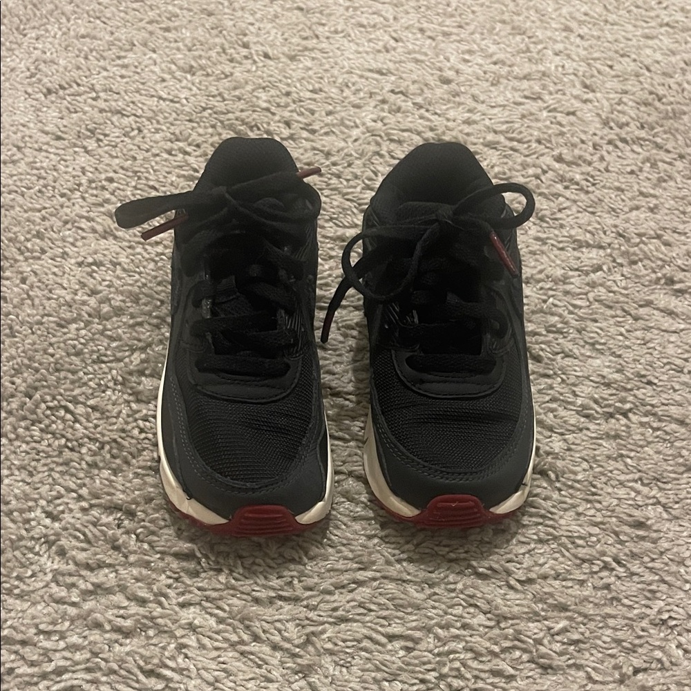 Toddler Nike Red & Black Air Max Sneakers
